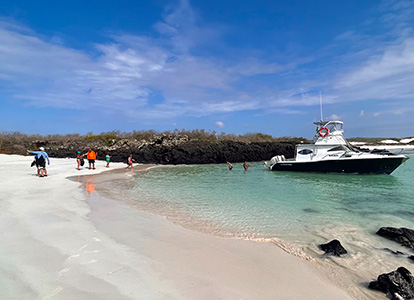 Ferry en la isla San Cristóbal.